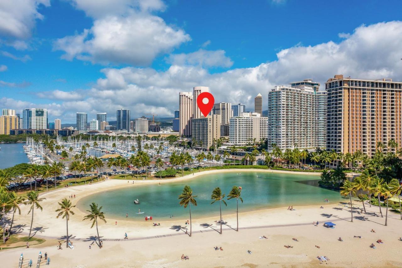 *remodeled Oceanfront In Waikiki - Ilikai Marina Apartamento